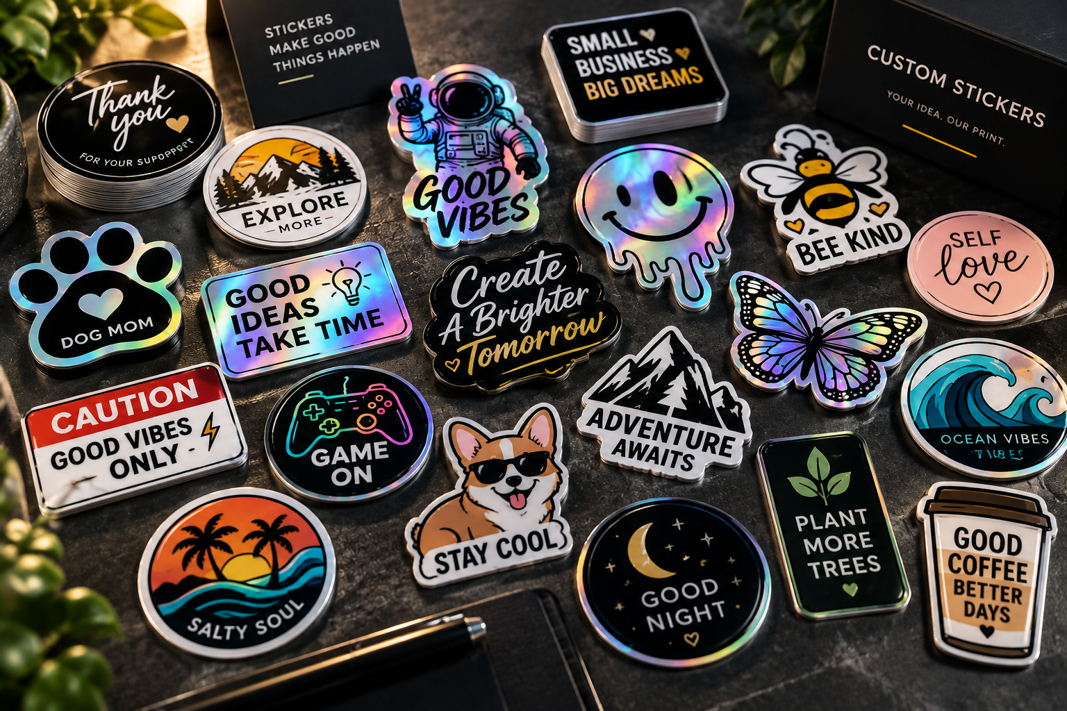Custom stickers — jouw ontwerp